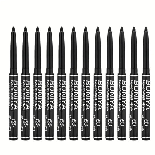 Bonja 2-in-1 Waterproof Eyeliner & Eyebrow Pen – Smudge-Proof, Long-Lasting Precision (2-Pack)