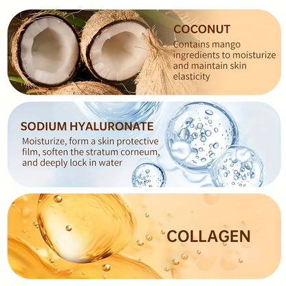 Floré Haircare | Deep Hydration Coconut Moisturizing Cream – Nourishing Face & Body Skincare (100g)