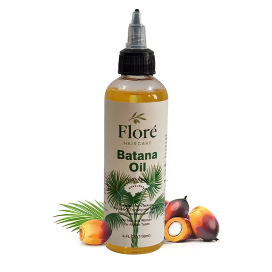 Floré Haircare Batana Oil 118ml | Pure Batana Oil for Hair Growth, Thinning Hair, Scalp Nourishment & Shine | 100% Natural, Paraben-Free, Vegan - Floré Haircare 
